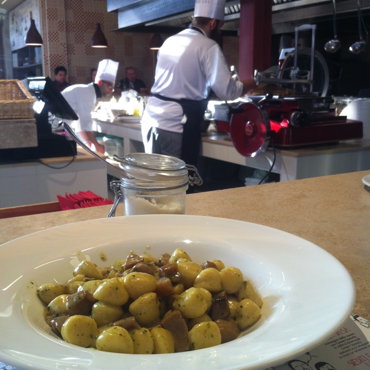 Lunch at the Mercato Centrale, Florence